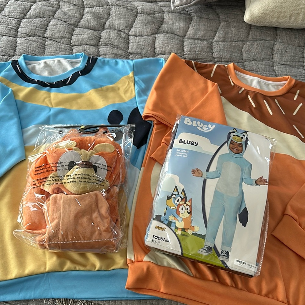 Bluey Family Halloween Costumes 🎃